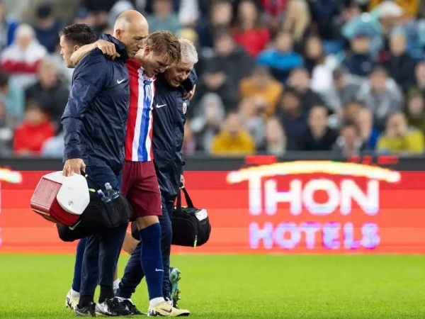 Injury to Arsenal captain Martin Odegaard