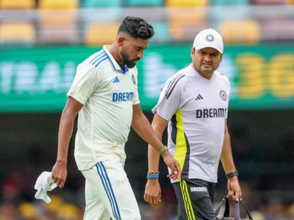 Mohammed Siraj left the field midway on Day 2 of the Gabba Test