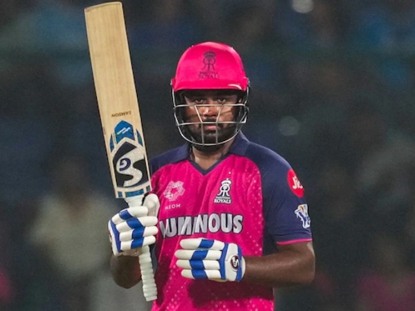 Sanju Samson suffered a finger injury during the fifth T20I against England