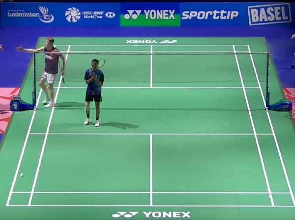 Muthusamy Subramanian caused a major upset by knocking out world no. 2 Anders Antonsen