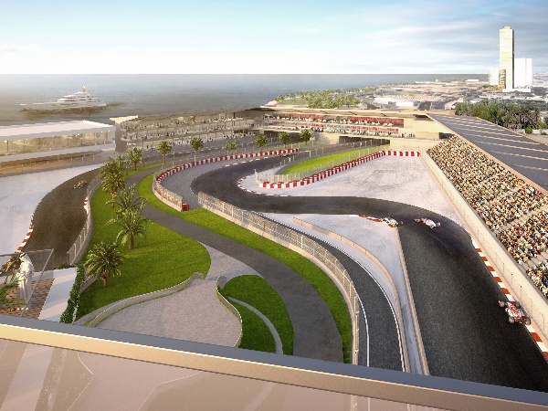 The Jeddah Corniche Circuit is a high-speed street track set along the picturesque coastline of Jeddah