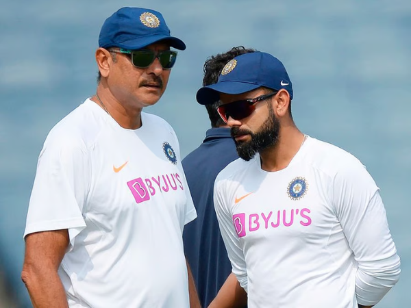 Virat Kohli and Ravi Shastri