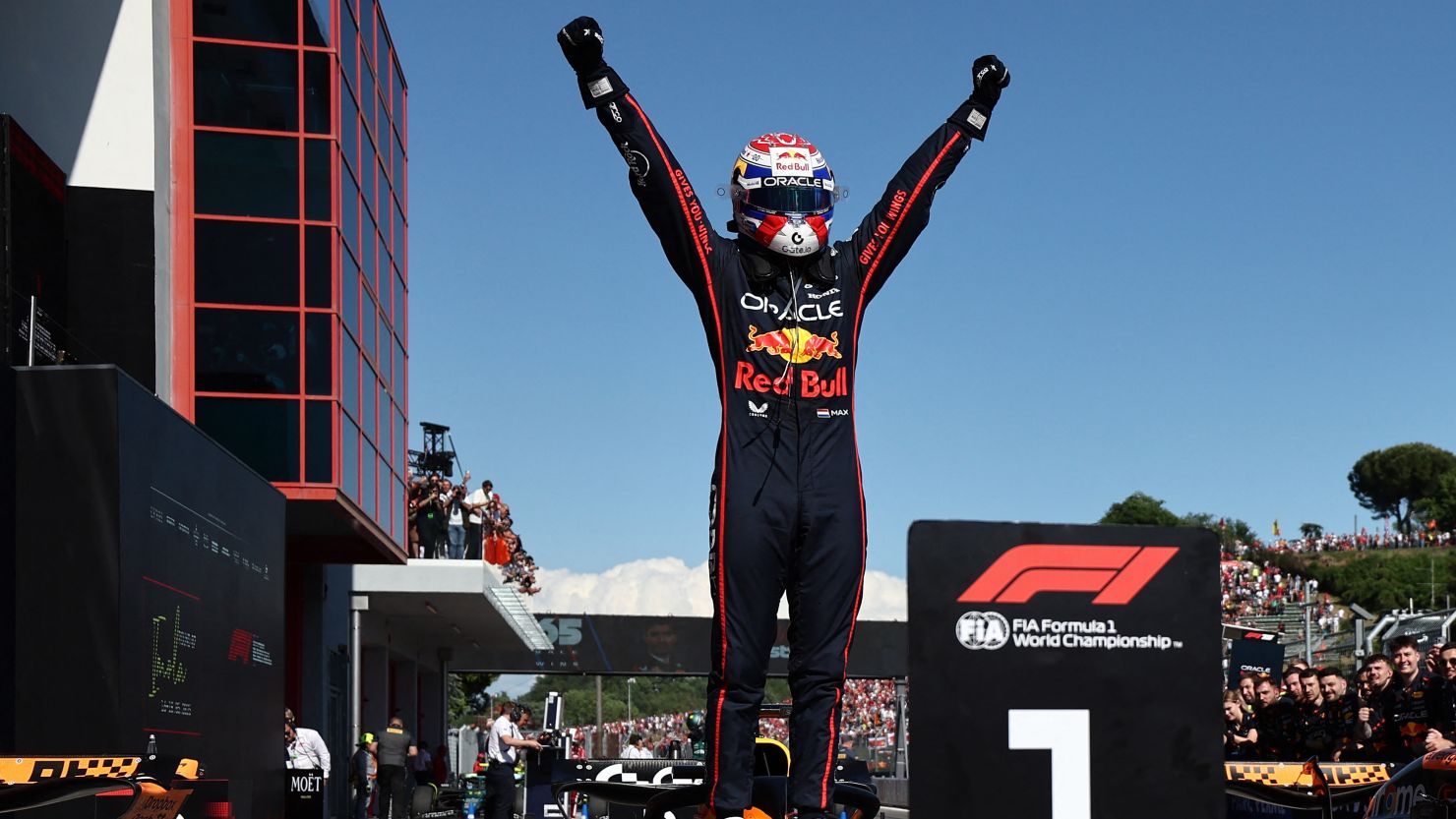 Verstappen takes the crown at Imola
