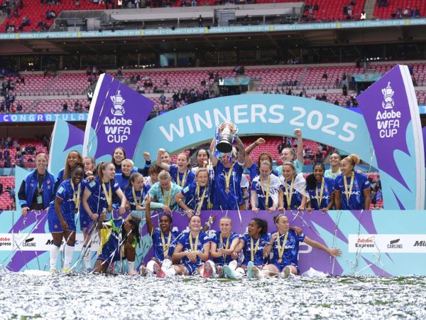 Chelsea wins Women's FA Cup at Wembley Stadium