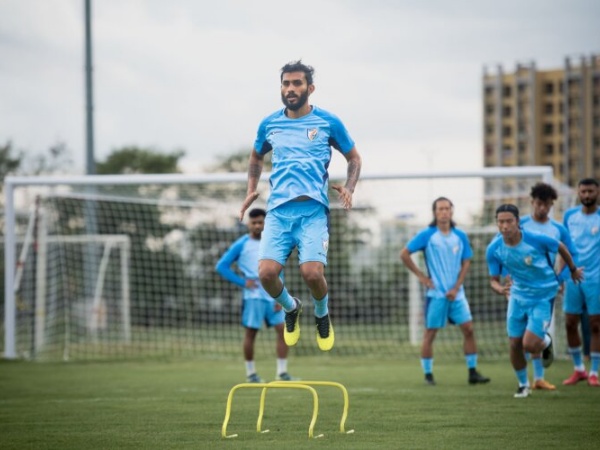 The Indian team began training for the friendly against Thailand (June 4) and the AFC Asian Cup Qualifier against Hong Kong (June 10), on Monday
