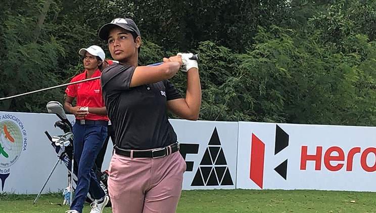 India golfer Hitaashee Bakshi (Image: WPGT)