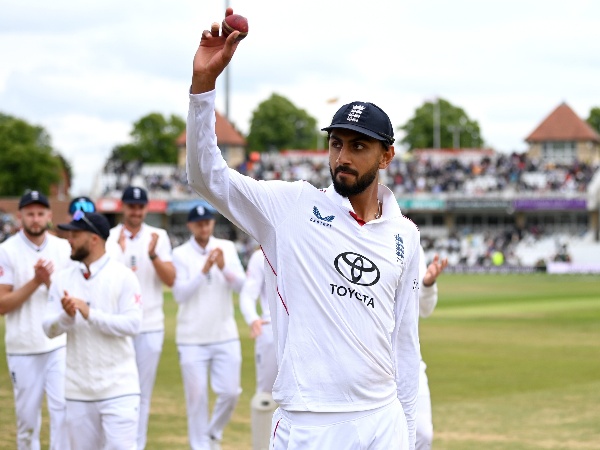 England off-spinner Shoaib Bashir ended the Test with match figures of 9/143