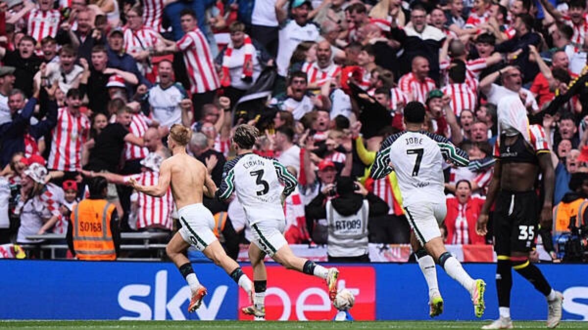 Sunderland into Premier League