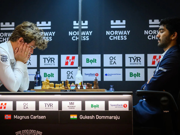 Carlsen defeated D Gukesh