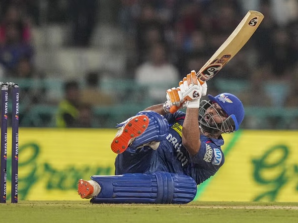 Rishabh Pant scored a brilliant century against RCB