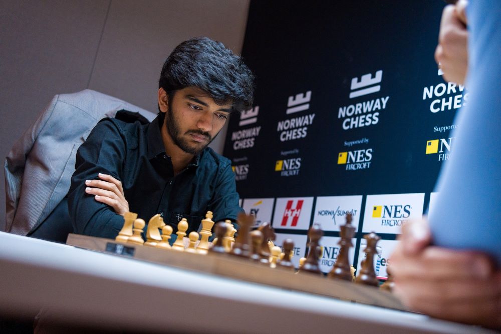Gukesh at Norway Chess