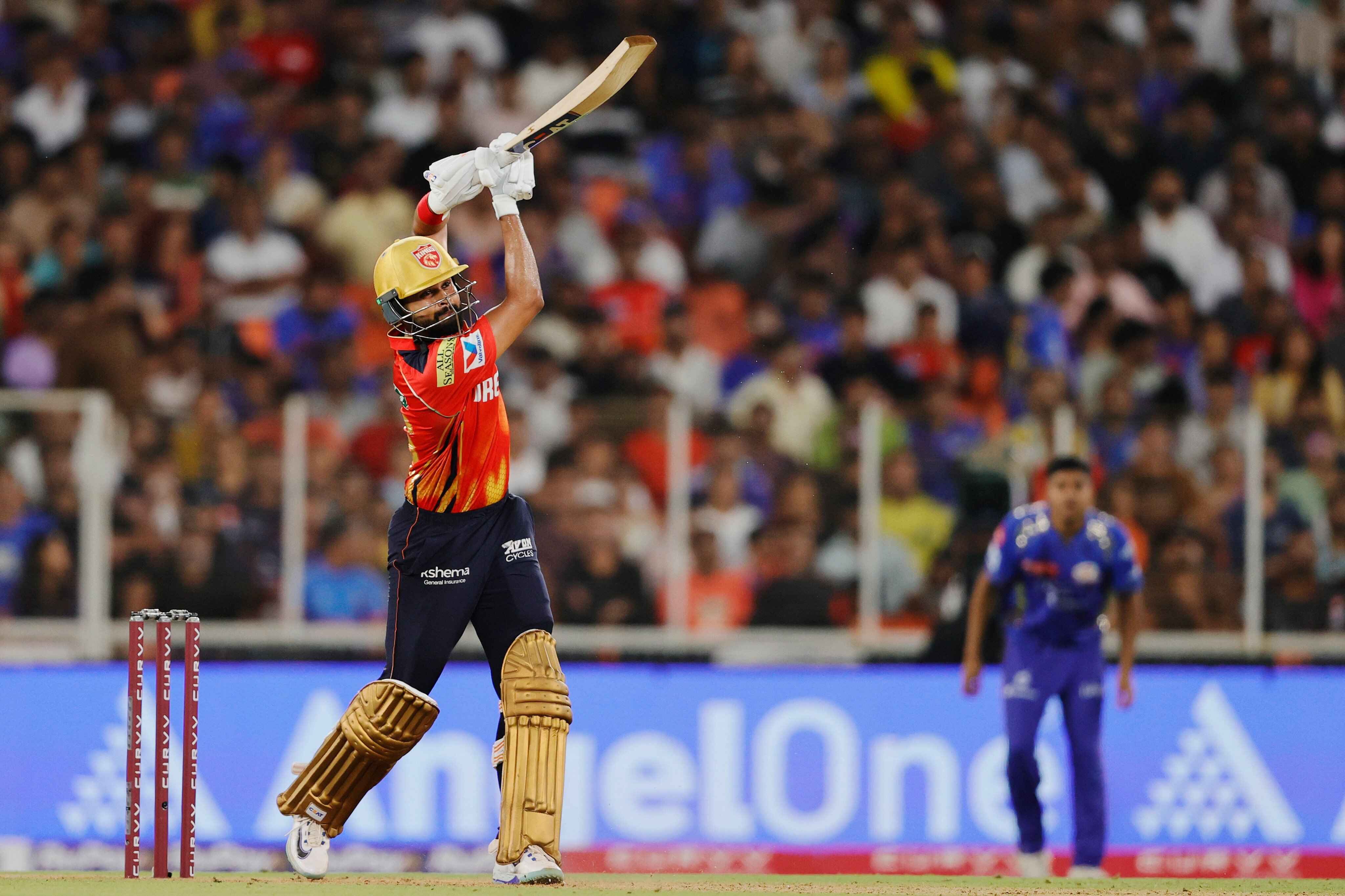 Iyer's unbeaten 87 off 41 led PBKS to the historical win over MI