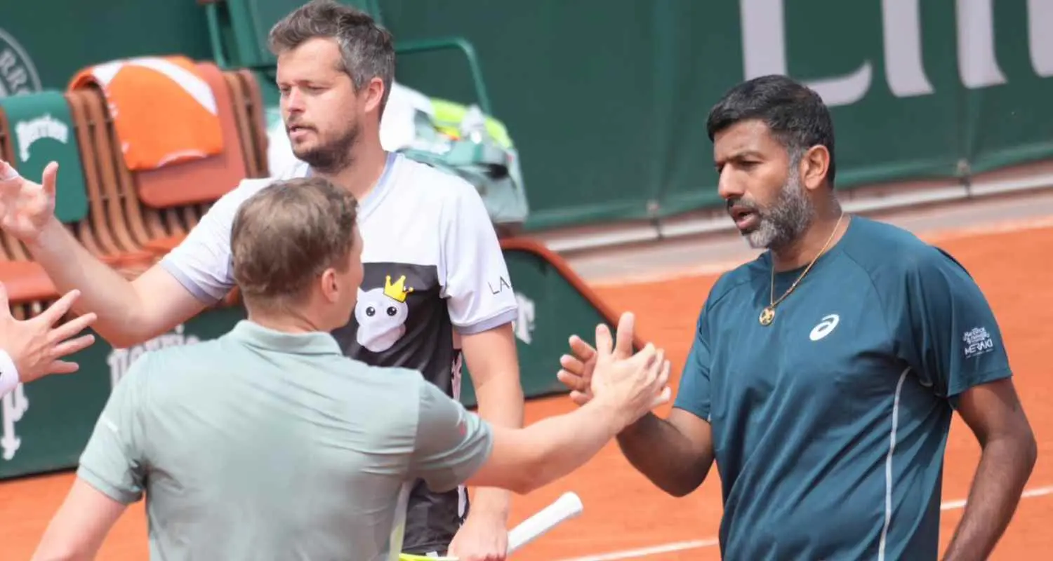Rohan Bopanna and his partner Adam Pavlasek were knocked out in the pre-quarterfinals