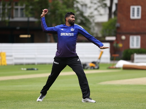 Jasprit Bumrah was seen practicing in the nets ahead of the England Tests