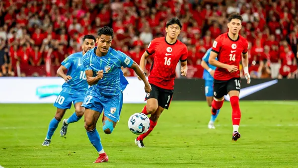 India vs Hong Kong at the AFC Asian Cup Qualifiers