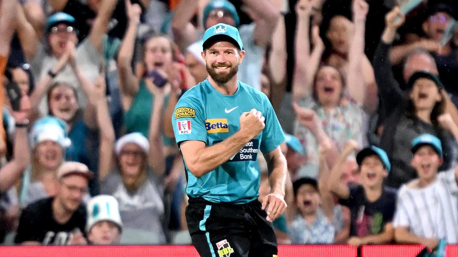 Neser took the debatable 'bunny hop' catch in BBL 2023