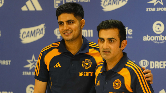 Shubman Gill and Gautam Gambhir