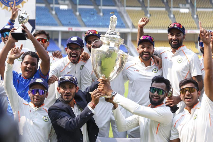 Vidarbha lifted the Ranji Trophy last season
