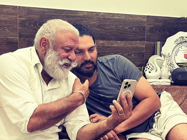 Yuvraj Singh and Yograj Singh (Photo: Instagram/@yuvisofficial)