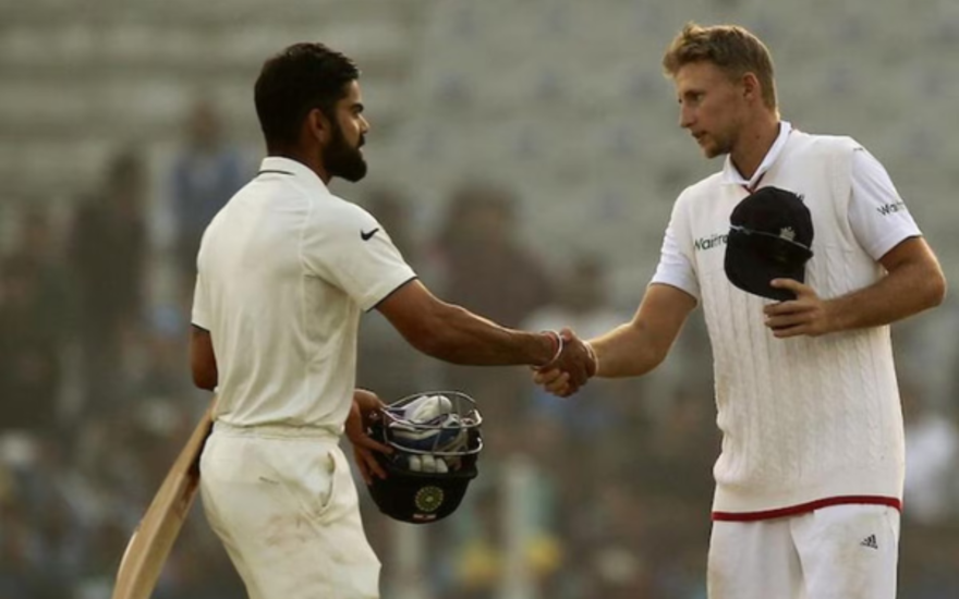 Virat Kohli and Joe Root
