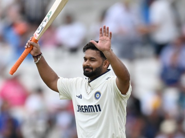 Rishabh Pant has scored his third Test hundred on English soil