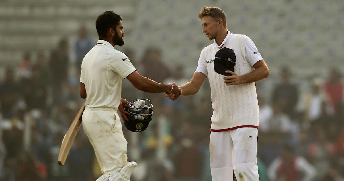 Virat Kohli and Joe Root