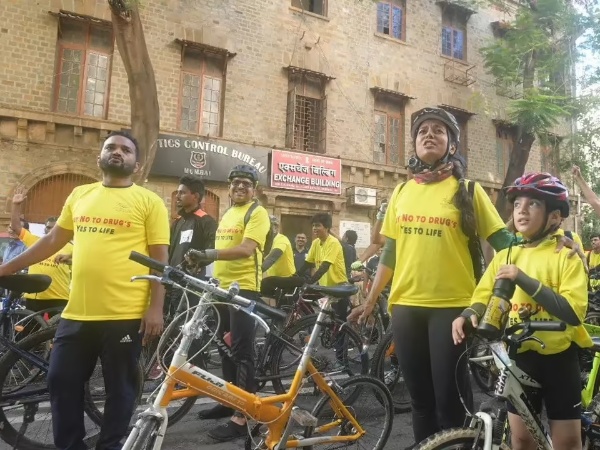 To mark the International Day against Drug Abuse & Illicit on June 26, the Narcotics Control Bureau (NCB) organised a Cyclothon