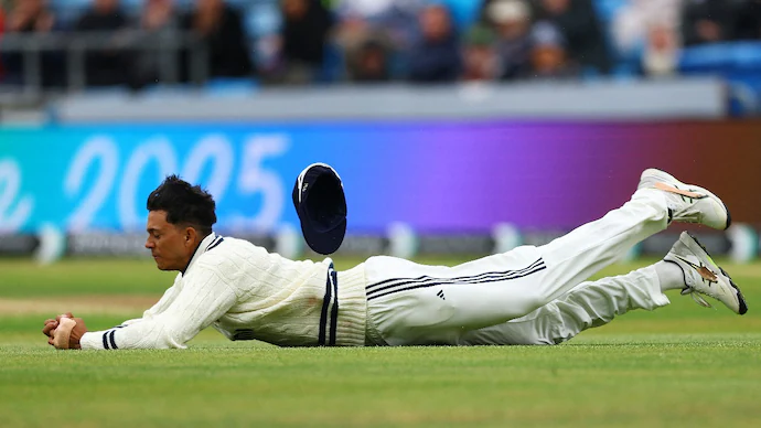 Yashasvi Jaiswal dropped four catches in the Headingley Test