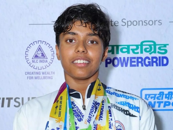 Dhinidhi Desinghu produced the first sub-56 second 100m Freestyle race by an Indian women in a display of resilience and focus