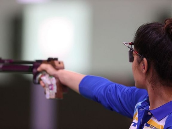 Esha Singh, was among the three winners on day three of the National Selection Trials 3 and 4 for Group A Rifle and Pistol shooters