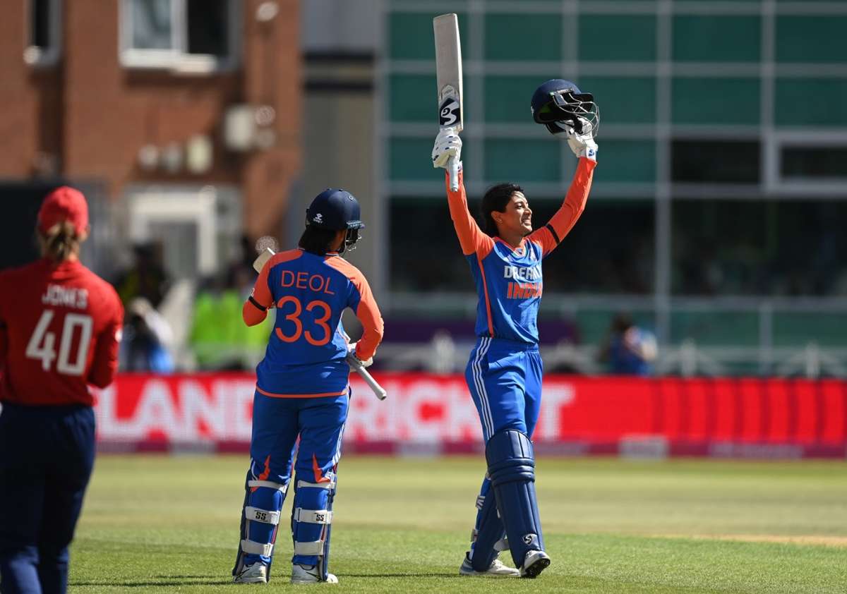 Smriti Mandhana. (Photo- @BCCIWomen X)