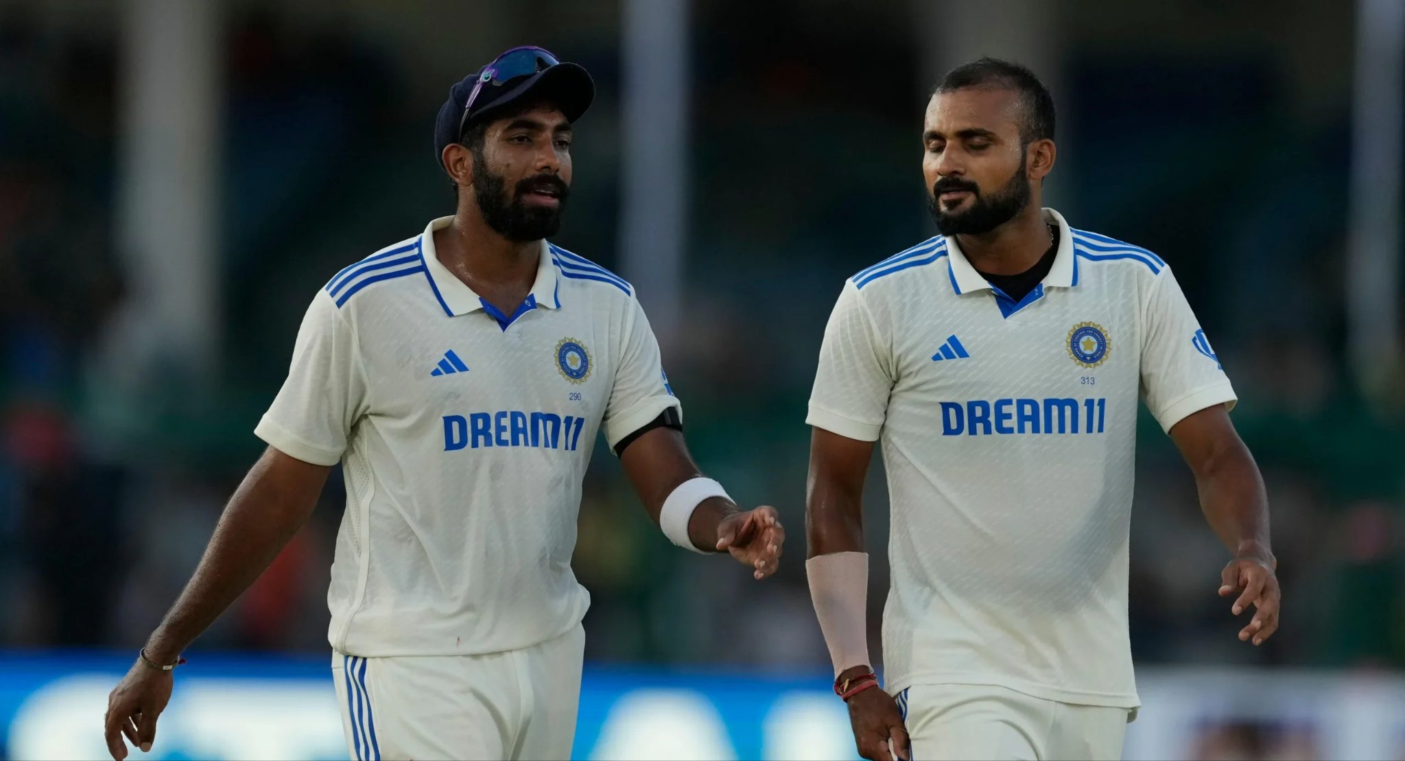 Akash Deep replaces Bumrah in the Playing XI