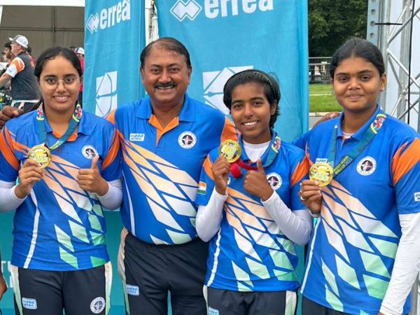 Indian Women's compound Team