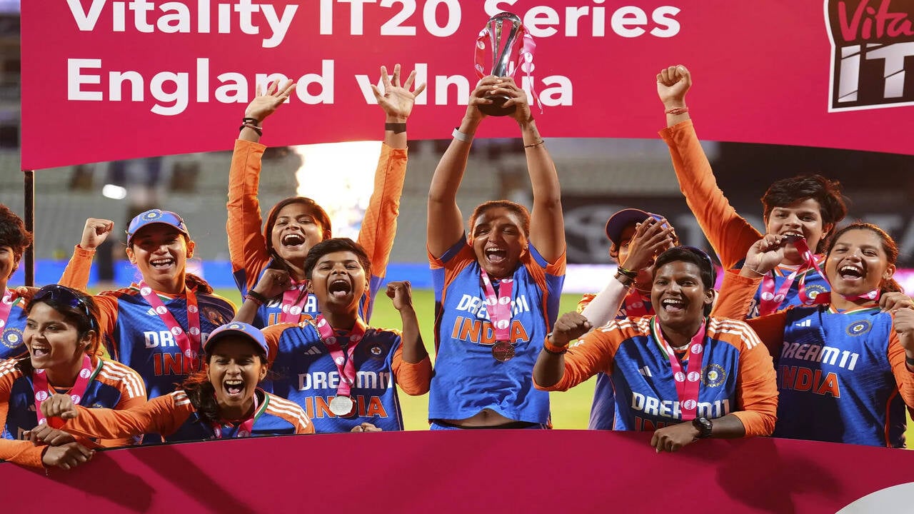 India Women claimed their first-ever T20I series win in England