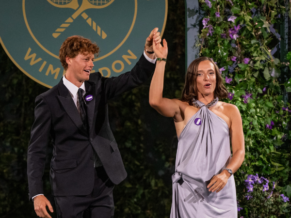 Jannik Sinner and Iga Swiatek