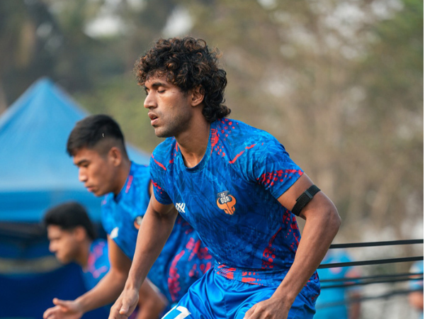 FC Goa players training