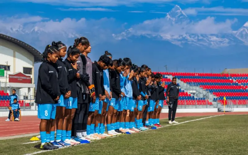 India U17 Women's football team.