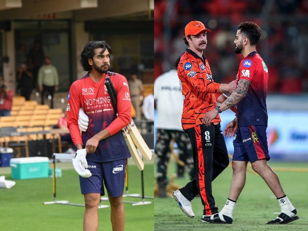 Venkatesh Iyer (L) Virat Kohli Travis Head (R)