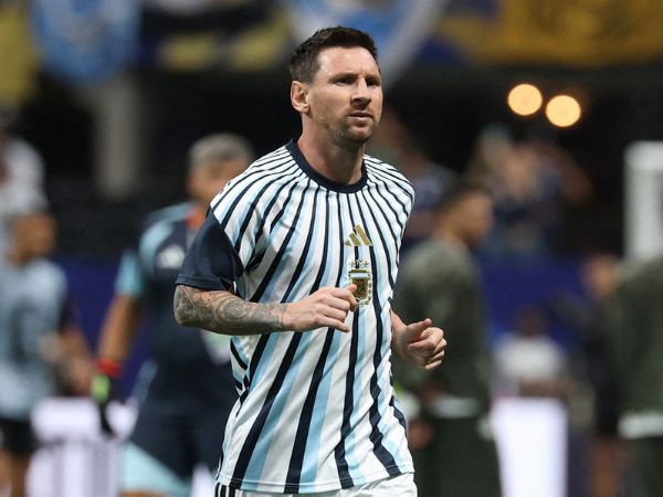 Argentine skipper Lionel Messi