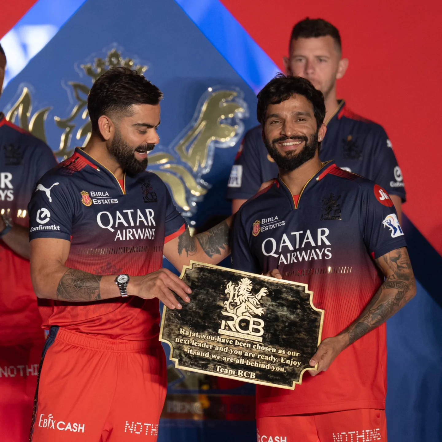 Virat Kohli and Rajat Patidar