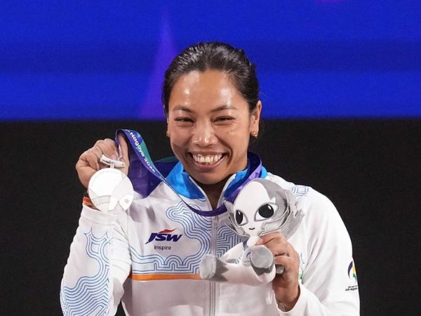 Indian weightlifter Mirabai Chanu