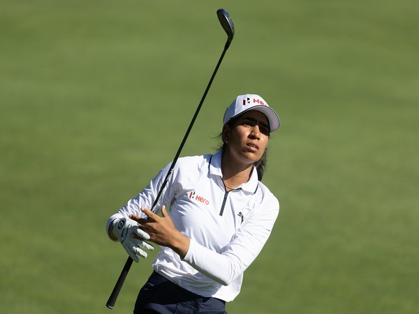 Diksha Dagar in action during Italian Open (Image: LET)