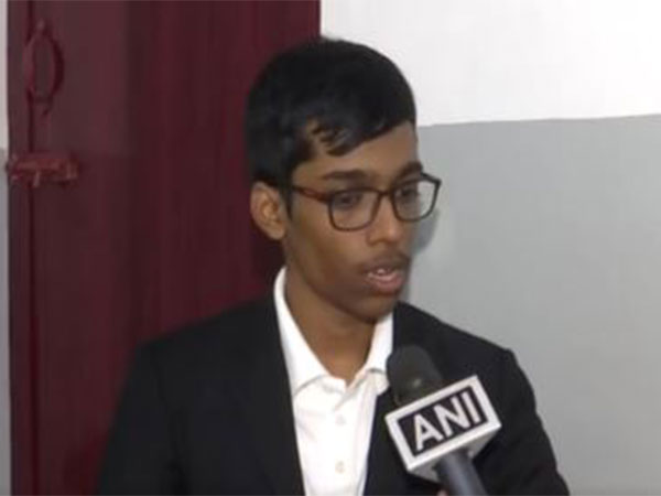 R Praggnanandhaa (Photo: ANI)