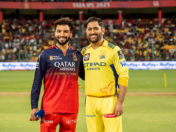 Rajat Patidar and MS Dhoni. (Photo- X/@IPL)
