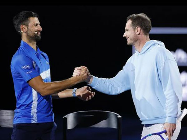 Novak Djokovic and Andy Murray. (Photo- djokernole Instagram)