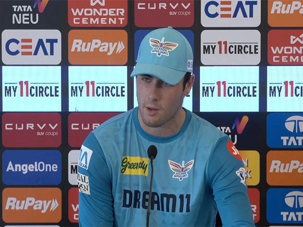 Lucknow Super Giants right-arm seamer Will O'Rourke (Photo: ANI)