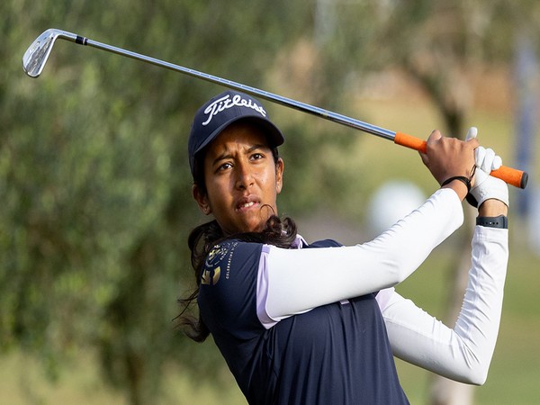 Indian golfer Avani Prashanth in action during Jabra Ladies Open (Image: LET)