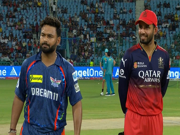 LSG captain Rishabh Pant and RCB stand-in skipper Jitesh Sharma (Photo: @ipl/X)