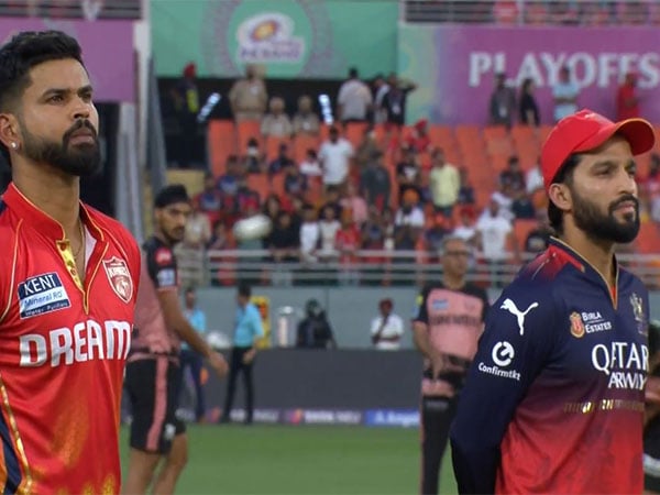 PBKS captain Shreyas Iyer and RCB skipper Rajat Patidar (Photo: @ipl/X)