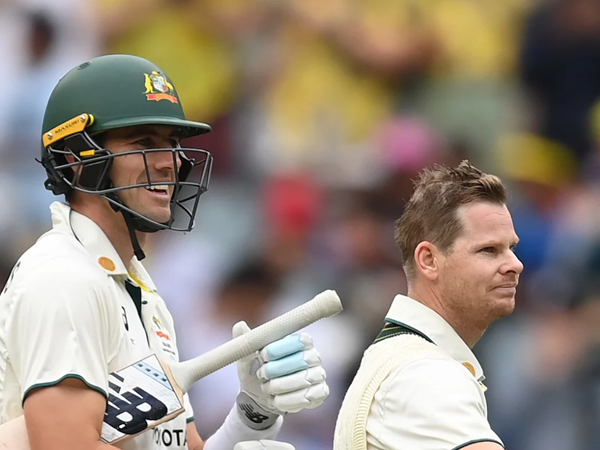 Steve Smith and Pat Cummins (Photo- ICC website)